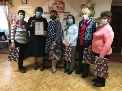 Чествованием активистов отметили День пожилых людей в округе №14